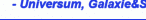 - Universum, Galaxie&Sterne